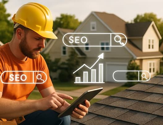 Roofing contractor using local SEO to grow business