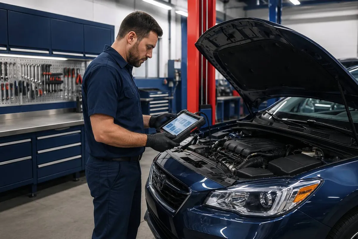 Auto Repair professional at work