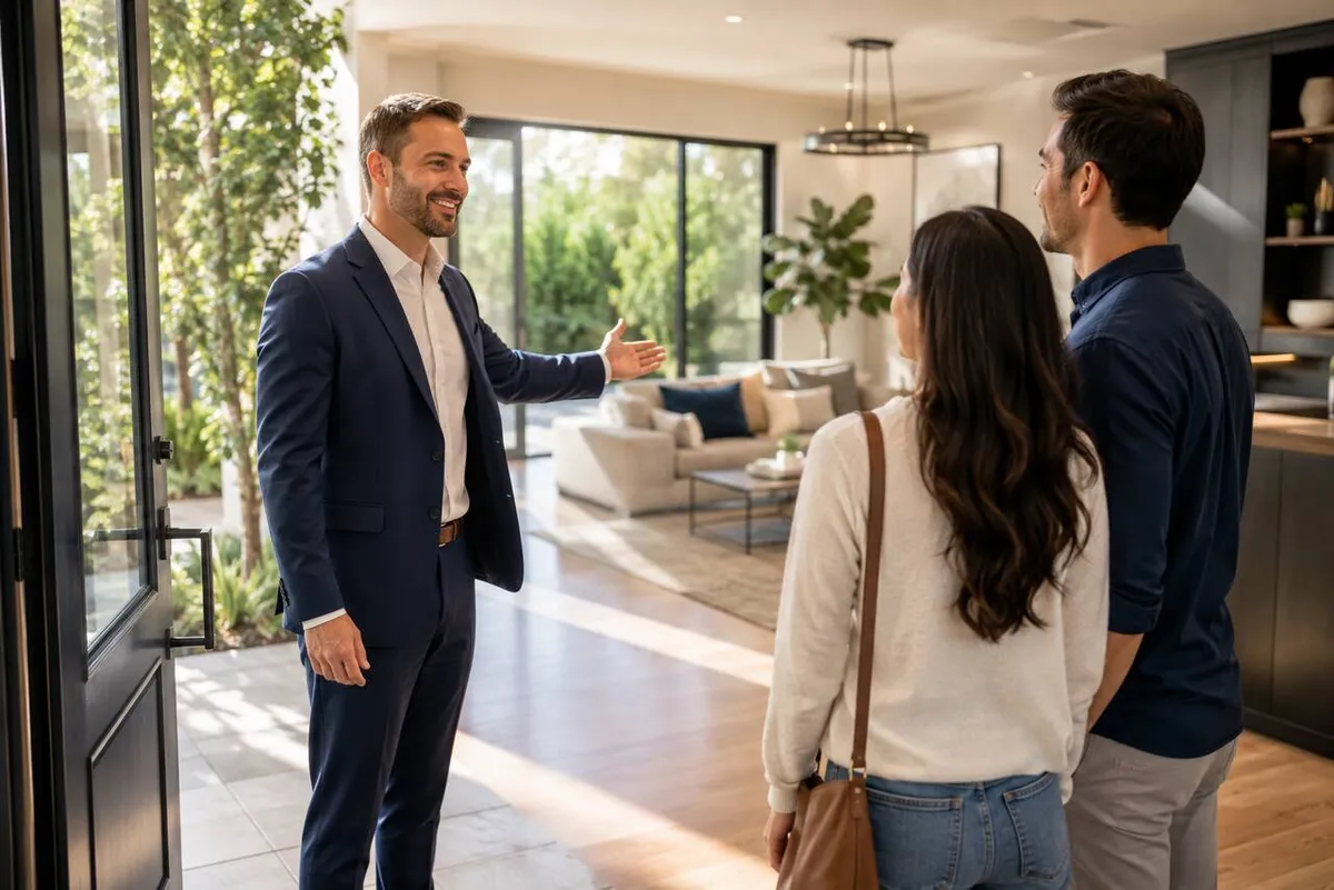 Real Estate professional at work