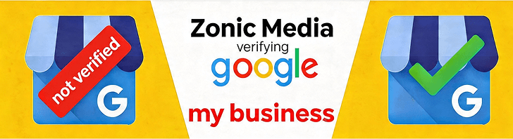Google Business Profile verification process illustration