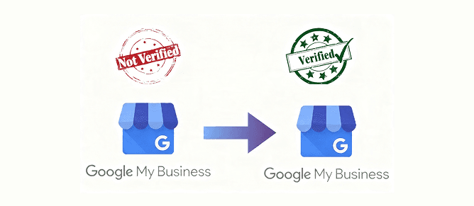 Google Business Profile verification process illustration