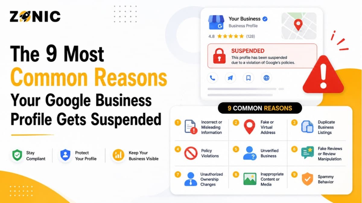 The 9 Most Common Reasons Your Google Business Profile Gets Suspended