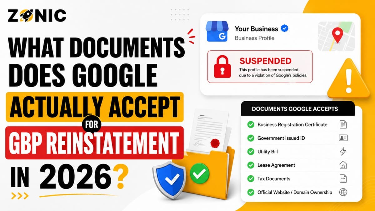 What Documents Does Google Actually Accept for GBP Reinstatement in 2026?