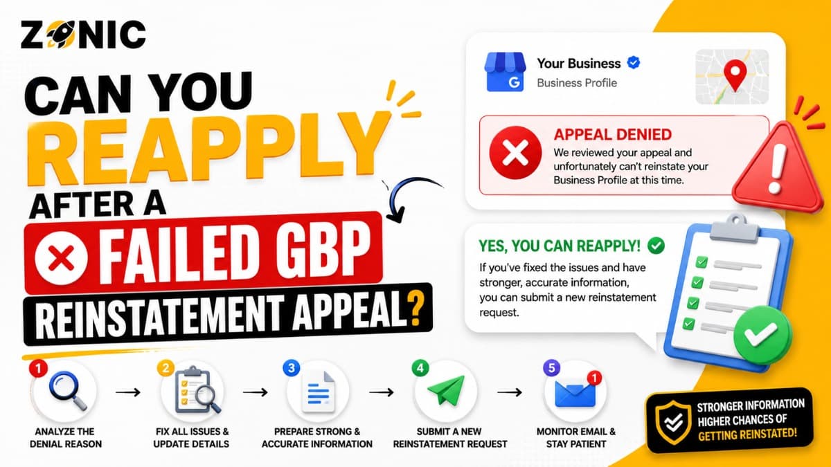 Can You Reapply After a Failed GBP Reinstatement Appeal?