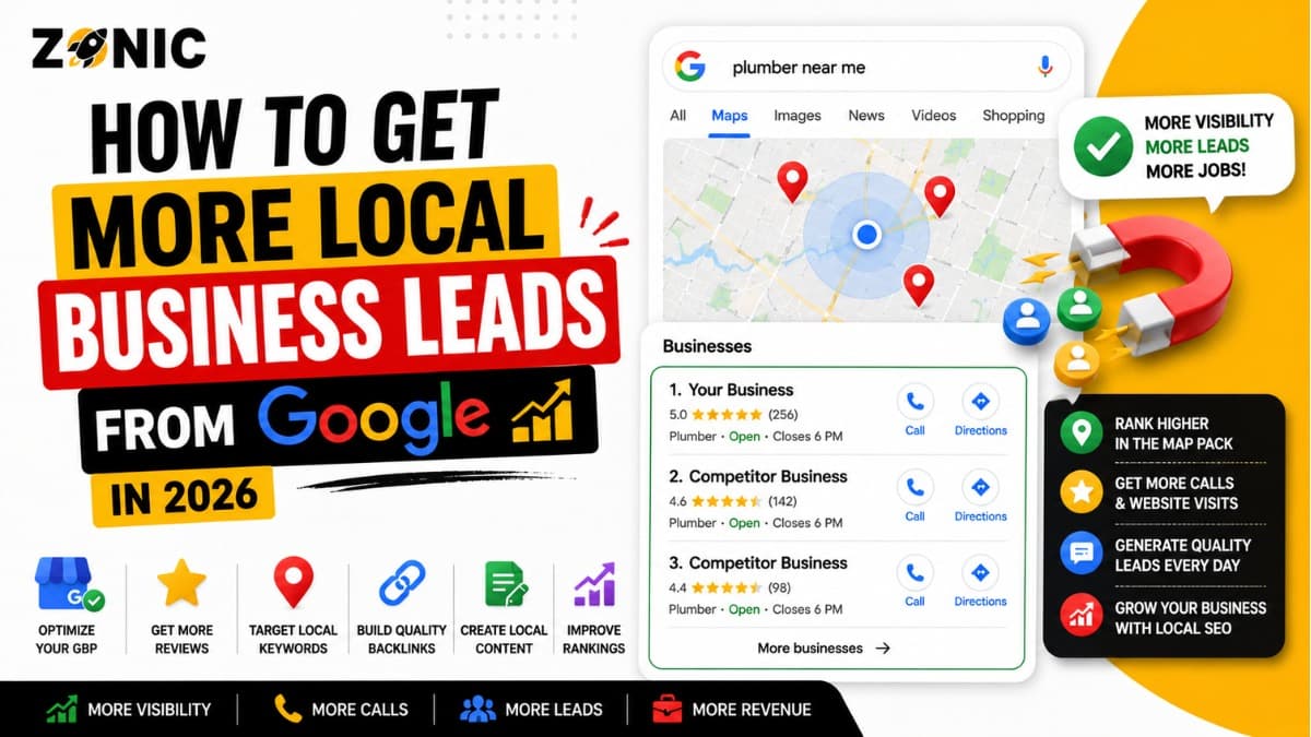 How to Get More Local Business Leads From Google in 2026