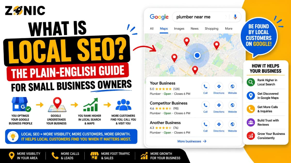 What Is Local SEO? The Plain-English Guide for Small Business Owners