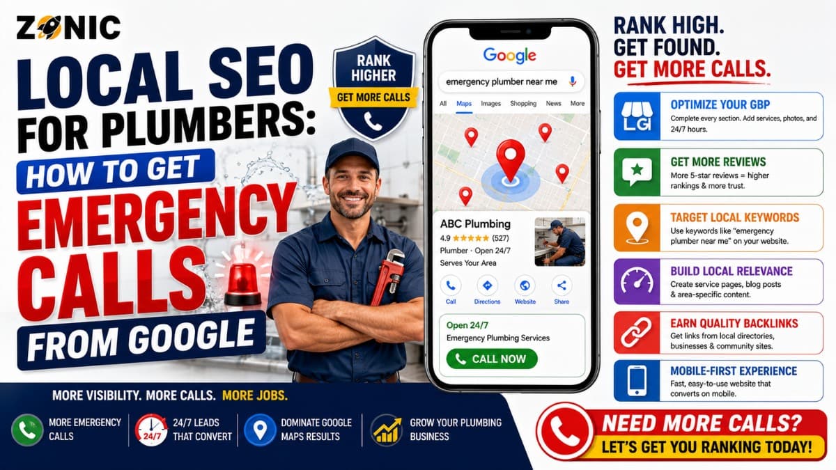 Local SEO for Plumbers: How to Get Emergency Calls From Google