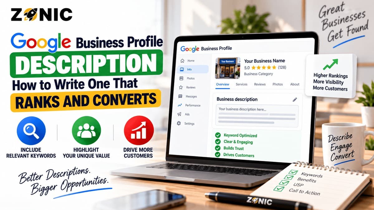 Google Business Profile Description: How to Write One That Ranks and Converts