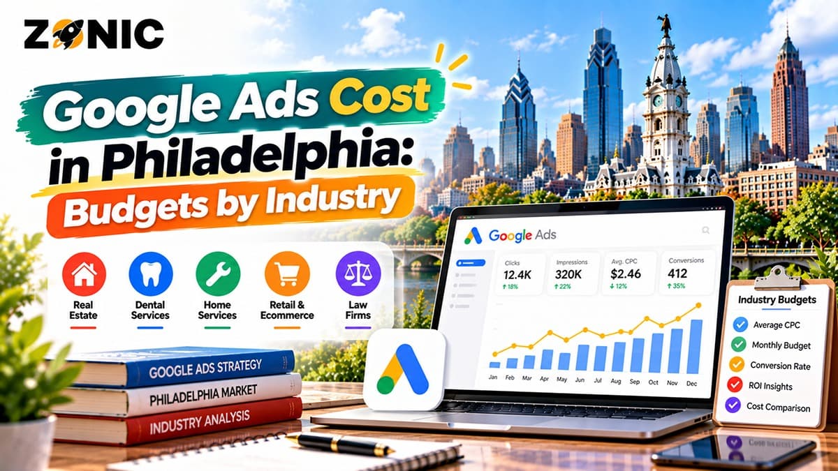 Google Ads Cost in Philadelphia: Budgets by Industry Guide